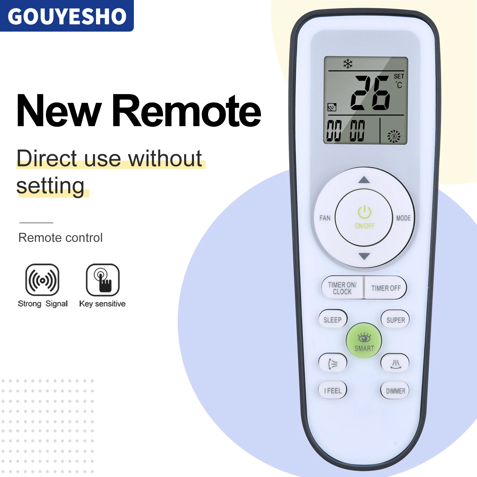 Nuevo mando a distancia de repuesto para york Voltas