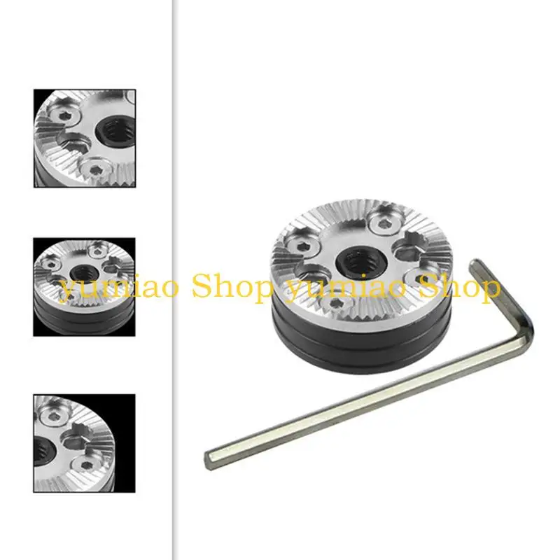 587b acero inoxidable acero acero montaje roseta diámetro 32 mm para conector cabeza llegando - imagen 2