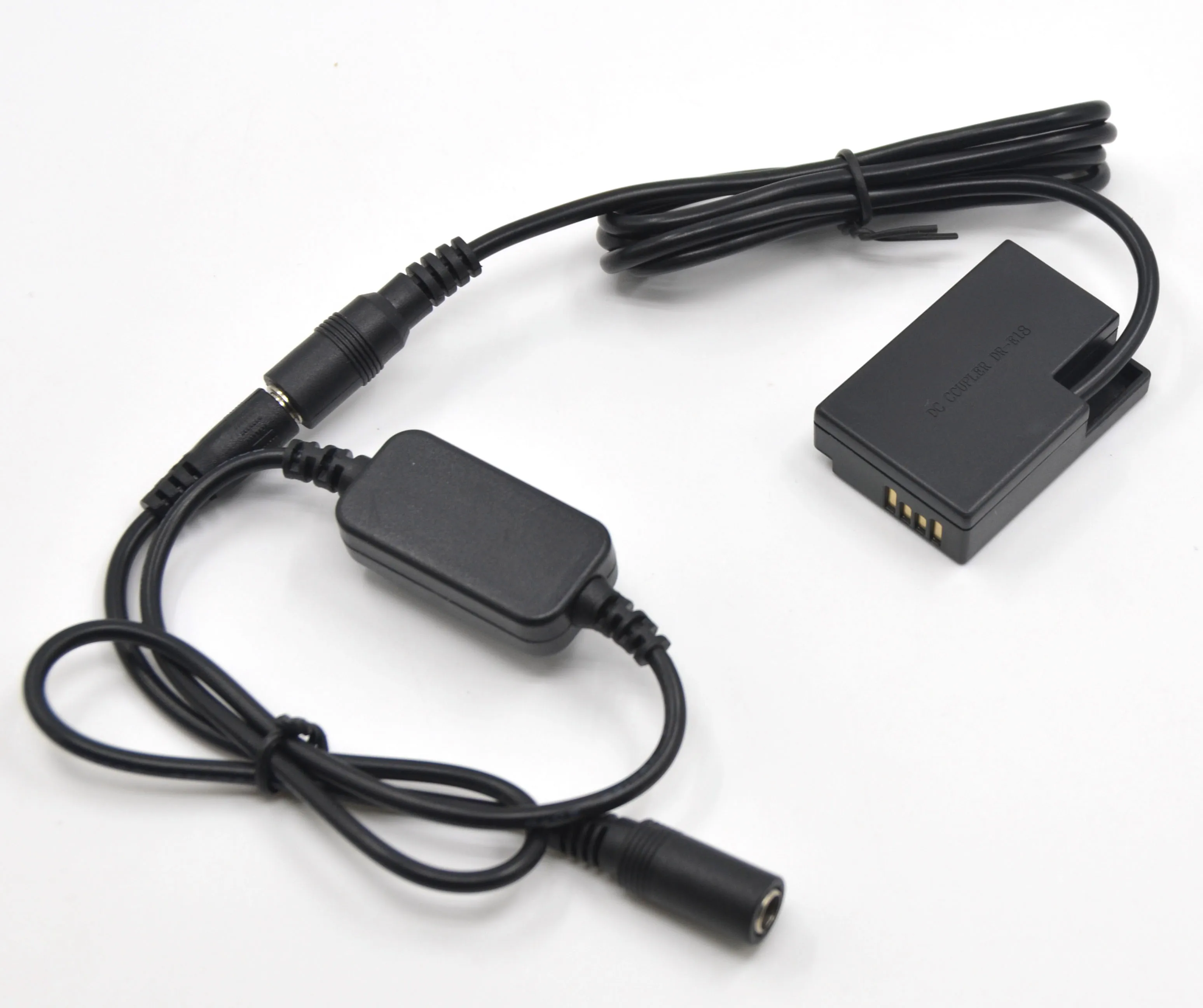 Cable de alimentación reductor de 24V-12V DR-E18 acoplador CC LP-E17 batería simulada para Canon EOS 200D 750D 760D 800D 77D Rebel T6S SL3 Kiss X9 - imagen 2