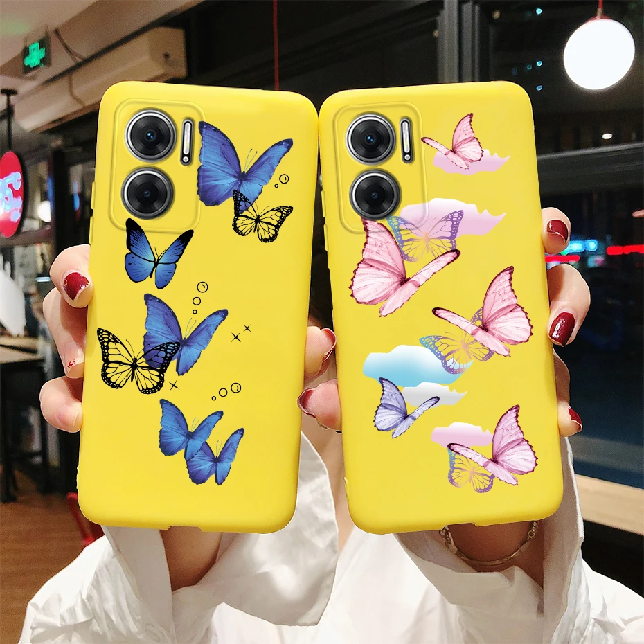 Para Xiaomi Redmi 10 11 Prime Plus 5G funda 2022 moda amor corazón cubierta protectora trasera para Xiaomi Redmi Note 11E Note11E Fundas - imagen 5