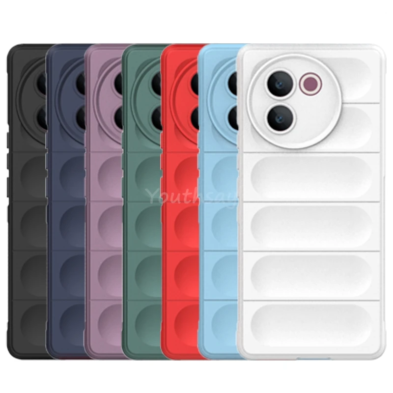 Para vivo V30E funda de silicona a prueba de golpes TPU Protector anticaída funda de teléfono vivo V30E cubierta vivo V30E 5G V30 Pro funda de goma - imagen 2