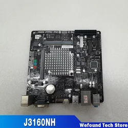 Placa Base Mini ITX J3160NH – Intel Quad Core Integrada Bajo Consumo