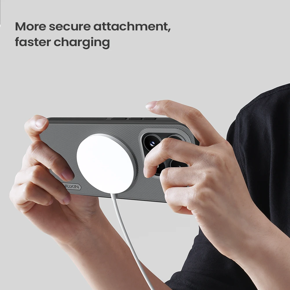 Para Xiaomi 17 funda NILLKIN funda ajustada magnética súper esmerilada escudo mate cubierta de PC para Xiaomi 17 - imagen 3