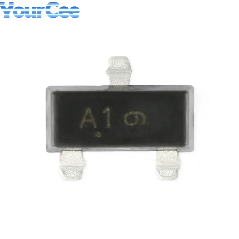 50 Uds BAW56LT1G A1 BAW56 SOT-23 70V/200mA parche diodo de conmutación BAS16LT1G BAS21LT1G BAV70LT1G BAV99LT1G - imagen 2