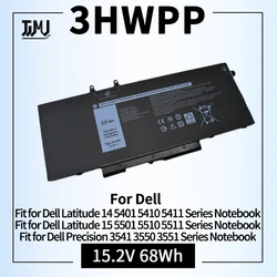 Batería portátil Dell Latitude 5401-5511 y Precision 3541-3551