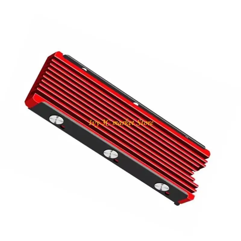 D7YC M.2 NVME 2280 Disco disco sólido Almohadilla aluminio aluminio aluminio doble - imagen 4