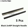 Black 2x40P Z 5pcs