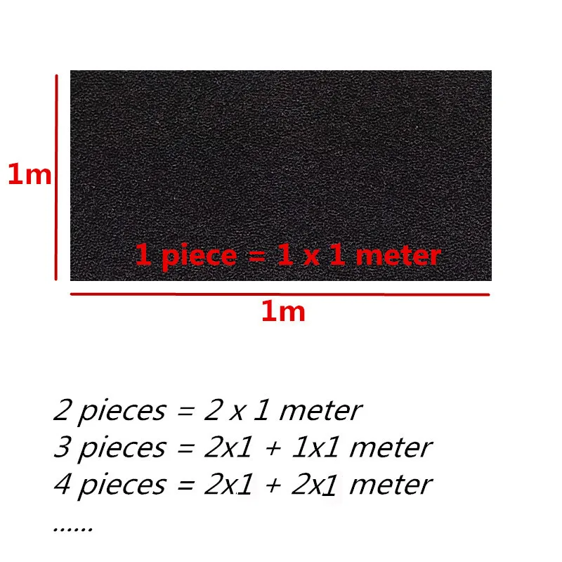 12 piezas de espuma acústica de 3 mm enviadas a México - imagen 2