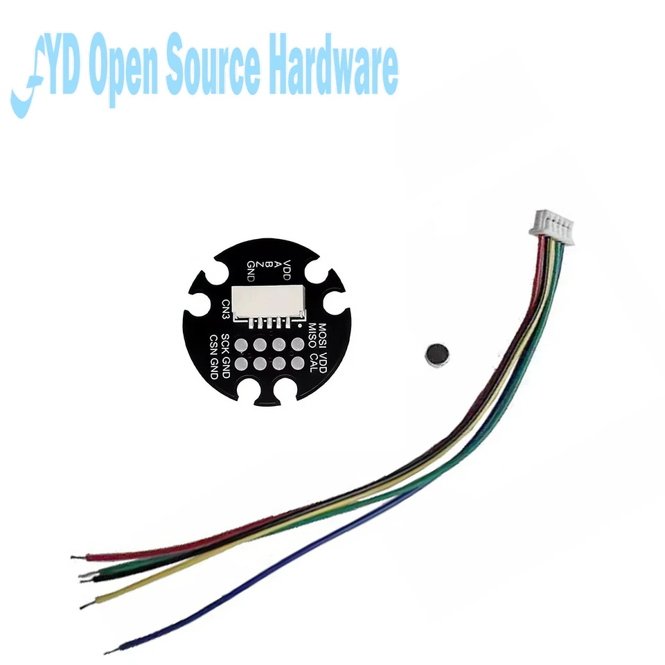 Módulo de sensor de alta precisión MT6826S Módulo codificador de ángulo magnético ABZ 1024