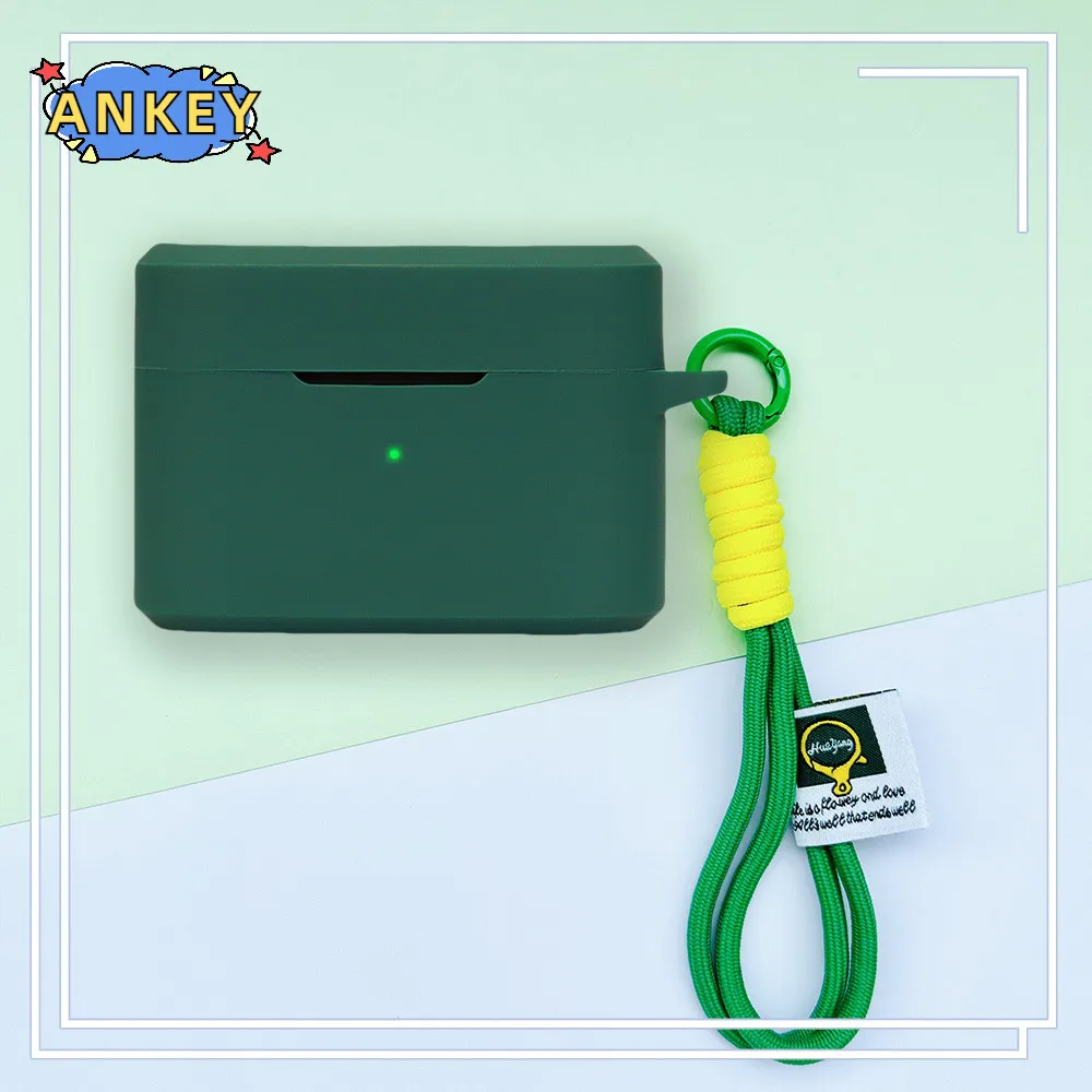 Funda para 1MORE Q30 cordón de nailon cubierta protectora suave carcasas EC305 funda antipolvo accesorios de correa de cuerda de mano - imagen 4