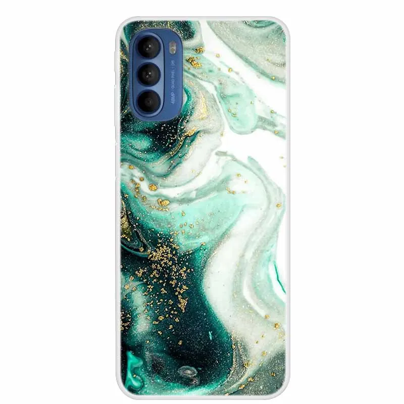 Para Moto G31 Fundas G71 G51 5G G41 Fundas traseras de silicona TPU suave de mármol para Motorola G71 5G Funda Coque Fundas para MotoG41 G 51 5G - imagen 3
