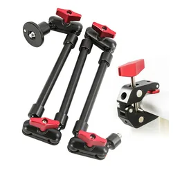 Brazo Mágico Plegable para Cámara y Móvil – Soporte Clip Universal