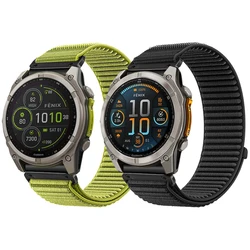 Correa Reloj Nylon Garmin QuickFit 22/26 mm para Fenix, Epix y Tactix