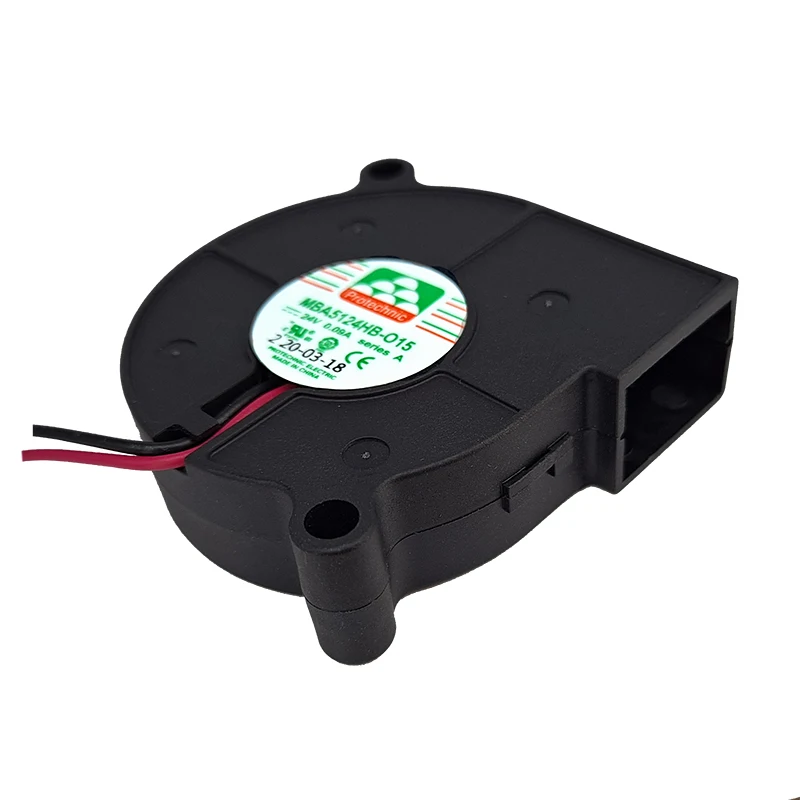 Nuevo para MBA5124HB-O15 5cm 5015 ventilador silencioso de doble bola humidificador ventilador de refrigeración de turbina - imagen 3