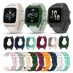 Correa Silicona Garmin Venu SQ y Amazfit Bip Antigolpes