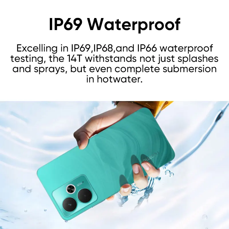 Versión global realme 14T Smartphone 5G MediaTek Dimensity 6300 Pantalla OLED de 6,67» Batería de 6000mAh Next AI Resistencia al agua IP69 - imagen 3