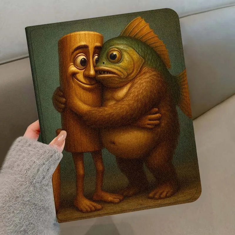 Tung Sahur Tralalerro Trala para Samsung Galaxy Tab A7 A A8 A9 A11 S6 S11 10,1 10,4 10,5 pulgadas Lite PLus funda para tableta - imagen 5