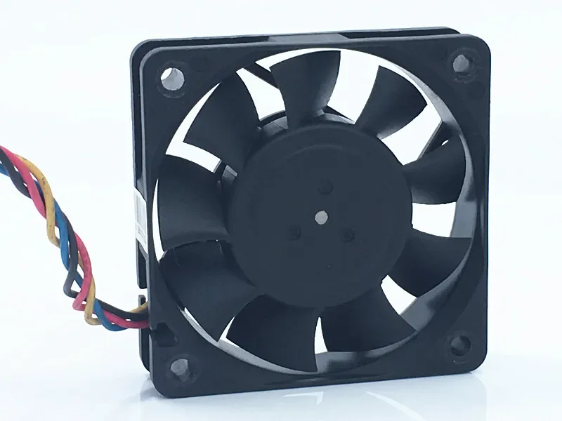 Delta AFC0612DB DC 12V 0.45A 6015 6CM ventilador de bola de control de temperatura PWM de 4 cables gran volumen de aire - imagen 4