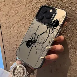 Xiaomi Note 13 Pro 5G Funda Negra Diseño Araña Láser Redmi