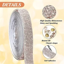Cinta de strass autoadhesiva para decorar móviles y manualidades