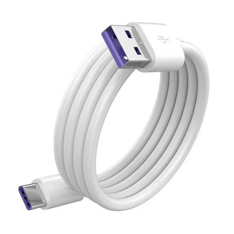 Cable USB tipo C 5A para Huawei Mate 30, 20, P50, P40, P30 Pro Lite, cargador de carga rápida SCP de 40W, USB-C - imagen 5