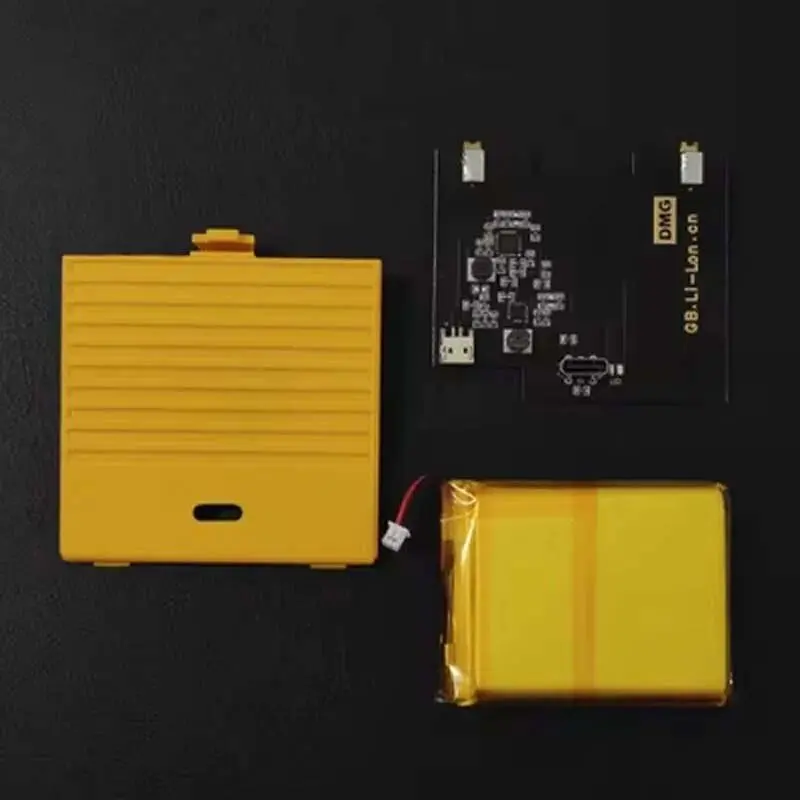 Batería de litio recargable desmontable de gran capacidad, 2300mAh, USB-C, adecuada para Game Boy, máquina gruesa, resaltador GB DMG - imagen 5