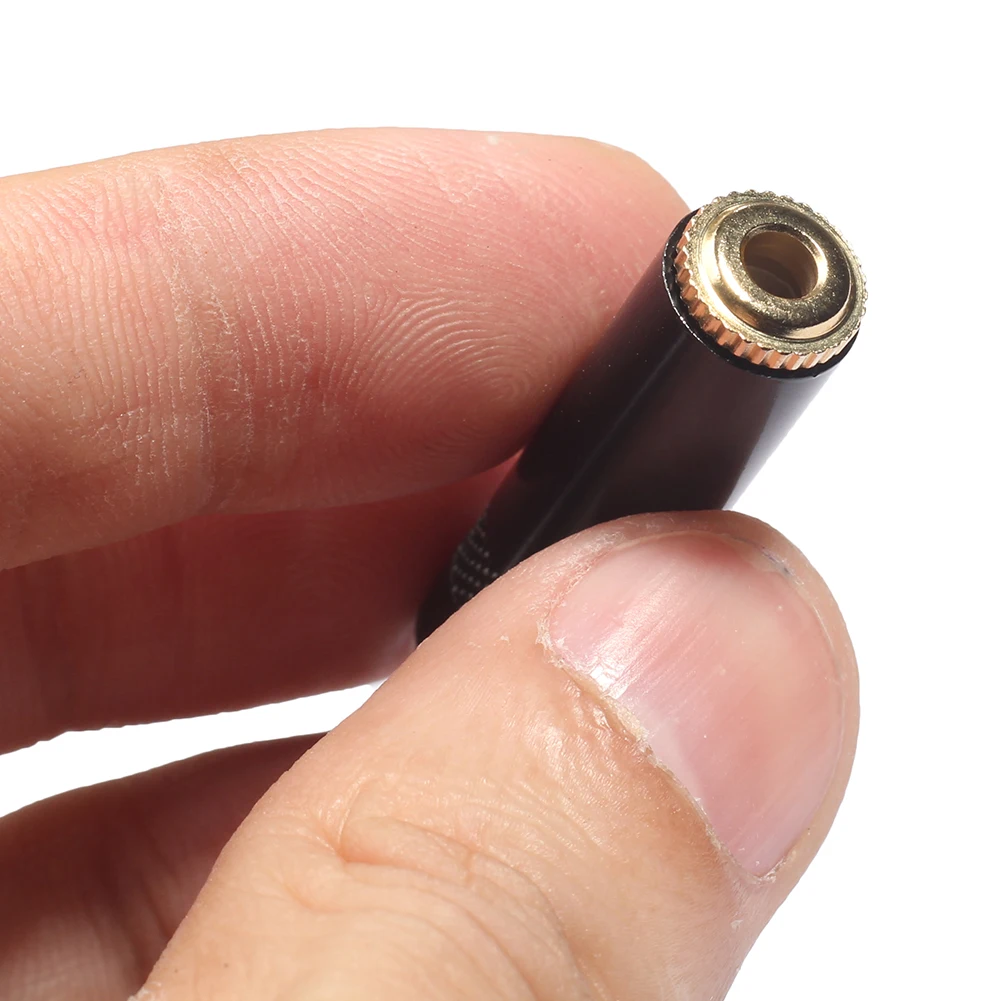 Conector Jack hembra 3.5 mm TRS estéreo para soldar ALLOYSEED - imagen 4