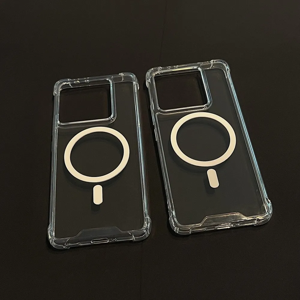 Para OPPO Find X9 Pro funda dura transparente a prueba de golpes magnética MagSafe funda protectora trasera para Find X9 X9Pro carcasa de teléfono - imagen 3