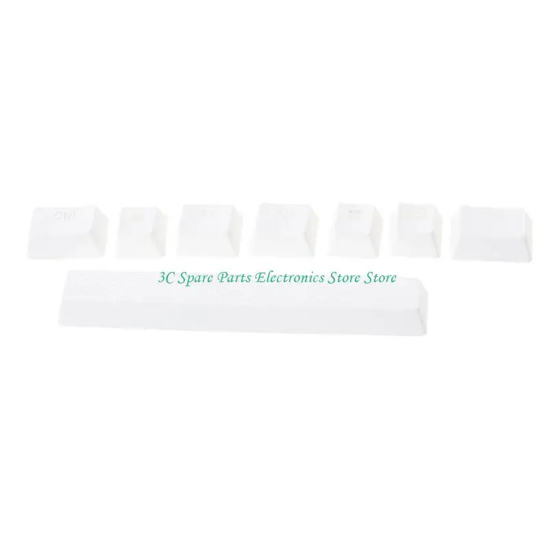 Accesorio de repuesto de teclado adecuado para Corsair STRAFE K65 K70 G710 Teclado mecánico doble retroiluminado Keycap 8 teclas - imagen 2