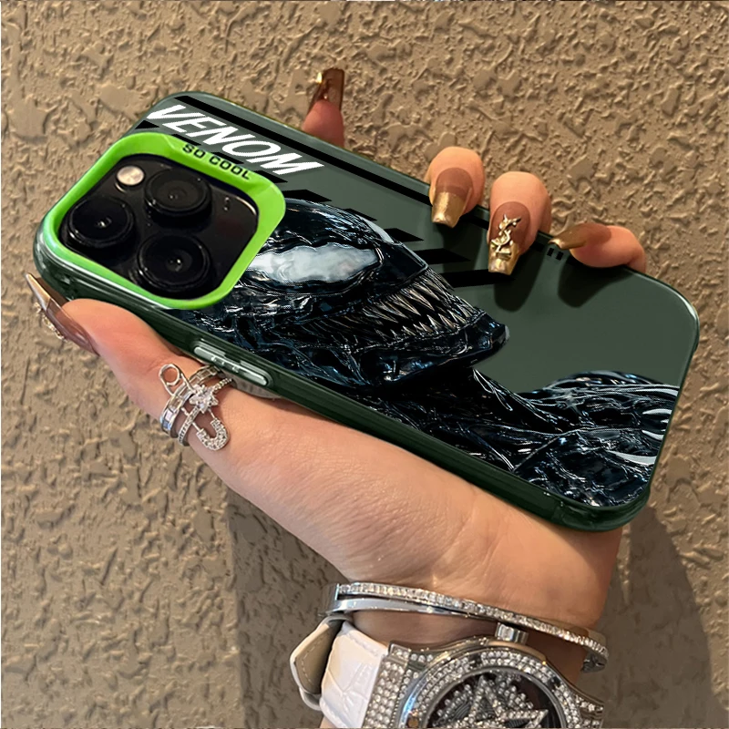 Marvel Carnage Venom PC estuche rígido para Xiaomi 11 Lite 5G NE 14T POCO X6 M5S 14 13 13T 12T Pro X7 X5 X3 NFC F4 GT F5 F6 M6 Pro 4G - imagen 5