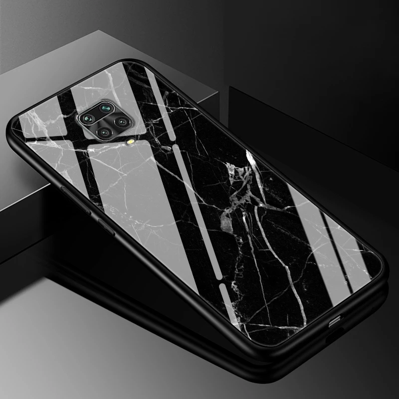 Funda de vidrio templado para Xiaomi Redmi Note 9 9S 10T 10 Pro 10S 4G 5G 8 8T 8 Pro funda rígida Redmi 12 4G TPU parachoques - imagen 3