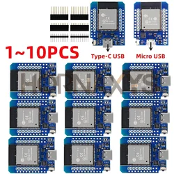 D1 Mini Placa de desarrollo ESP32 WiFi Bluetooth USB-C IoT