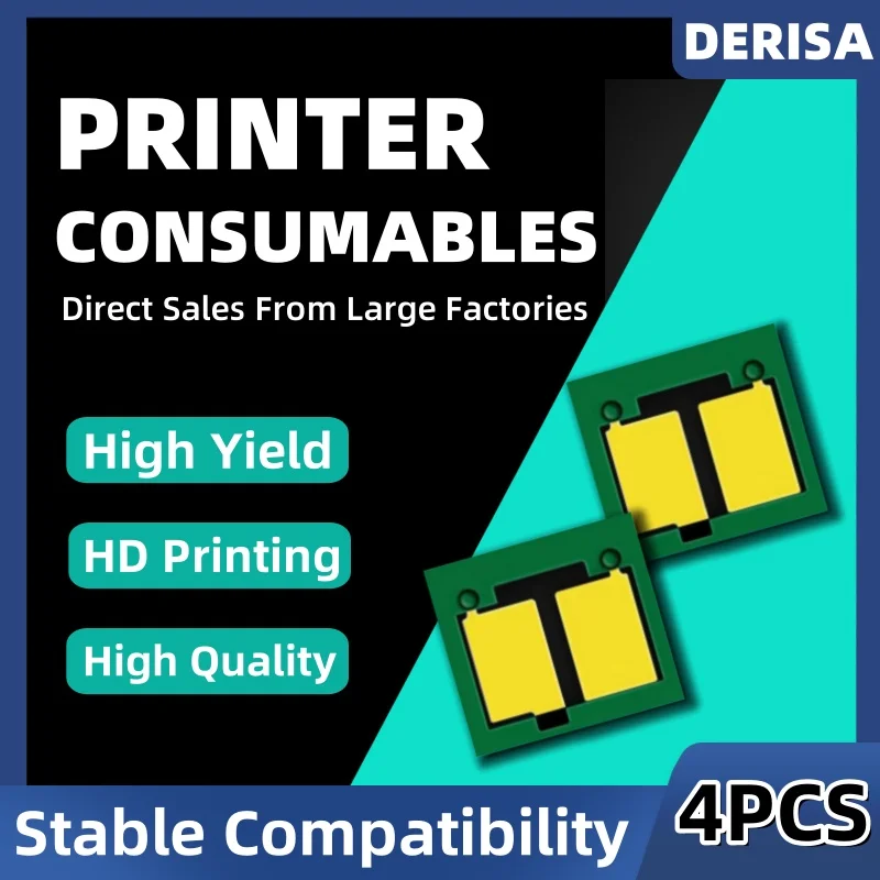 1 Juego de chip 206A 207A para chip de cartucho de tóner HP 207a M282nw M283fdn M283fdw M283cdw M255dw M255nw W2210A W2110A chip de tóner