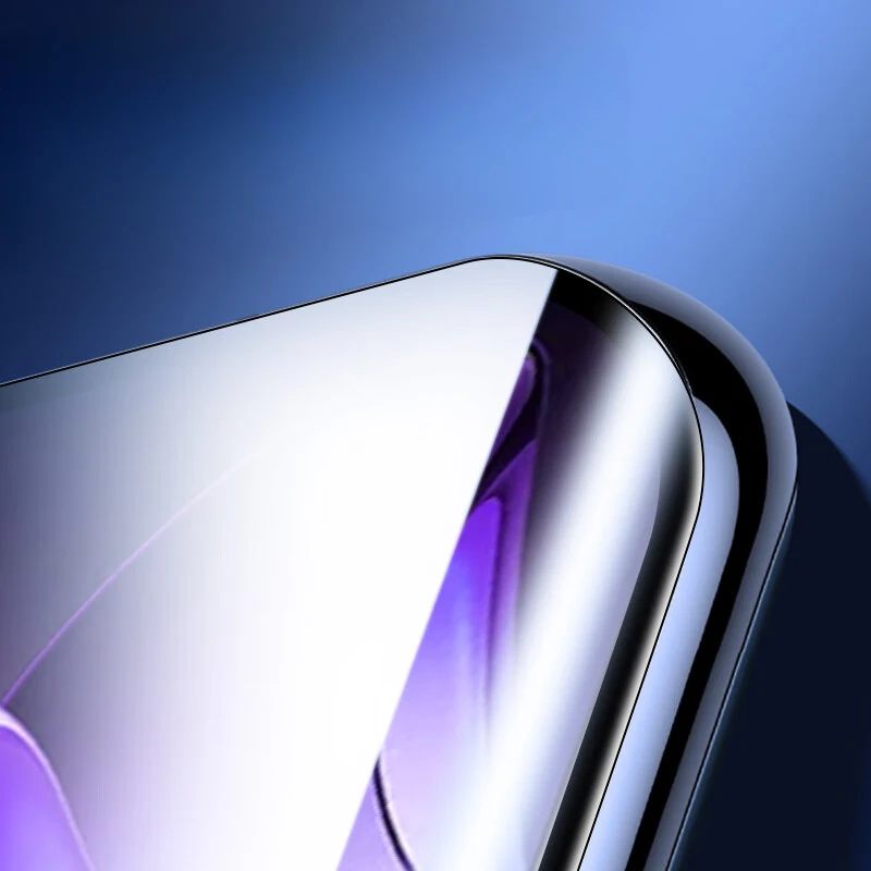 Vidrio templado 9H para OPPO Reno 13 Pro Protector de pantalla curvo 3D para Reno13Pro vidrio transparente antiluz azul - imagen 3