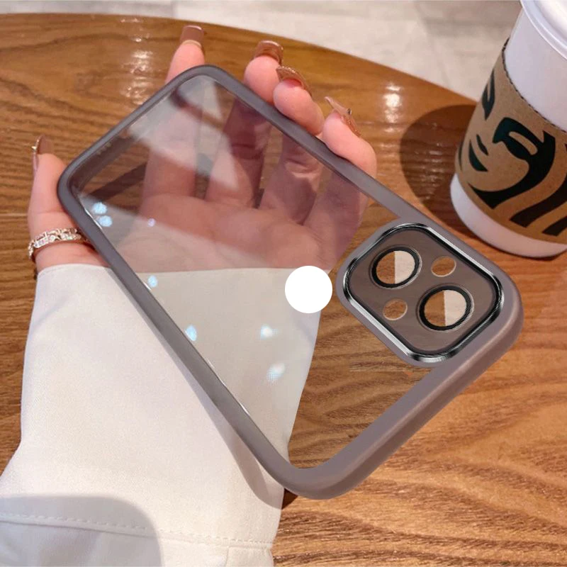 Para Xiaomi Redmi 12C funda Redmi 12C funda de teléfono Redmi 12C cubierta transparente de silicona Protector de cámara cubierta de lente - imagen 2