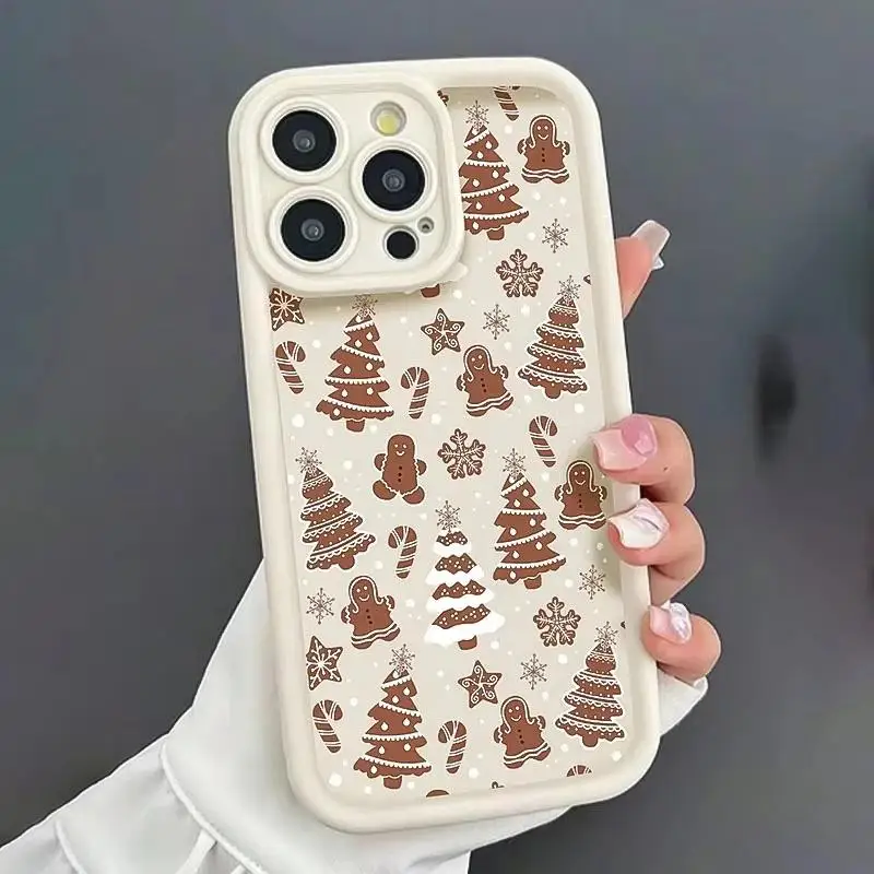 Funda de silicona con diseño de árbol de Navidad y ciervo y alce para Google Pixel 9 8 7 Pro 5G Pixel 7A 8A 9 Pro XL, funda suave a prueba de golpes con dibujos animados - imagen 2