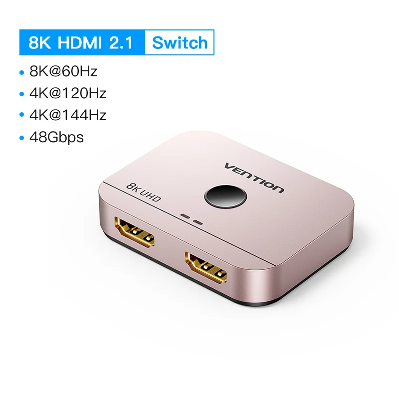 8K HDMI 2.1 Pink