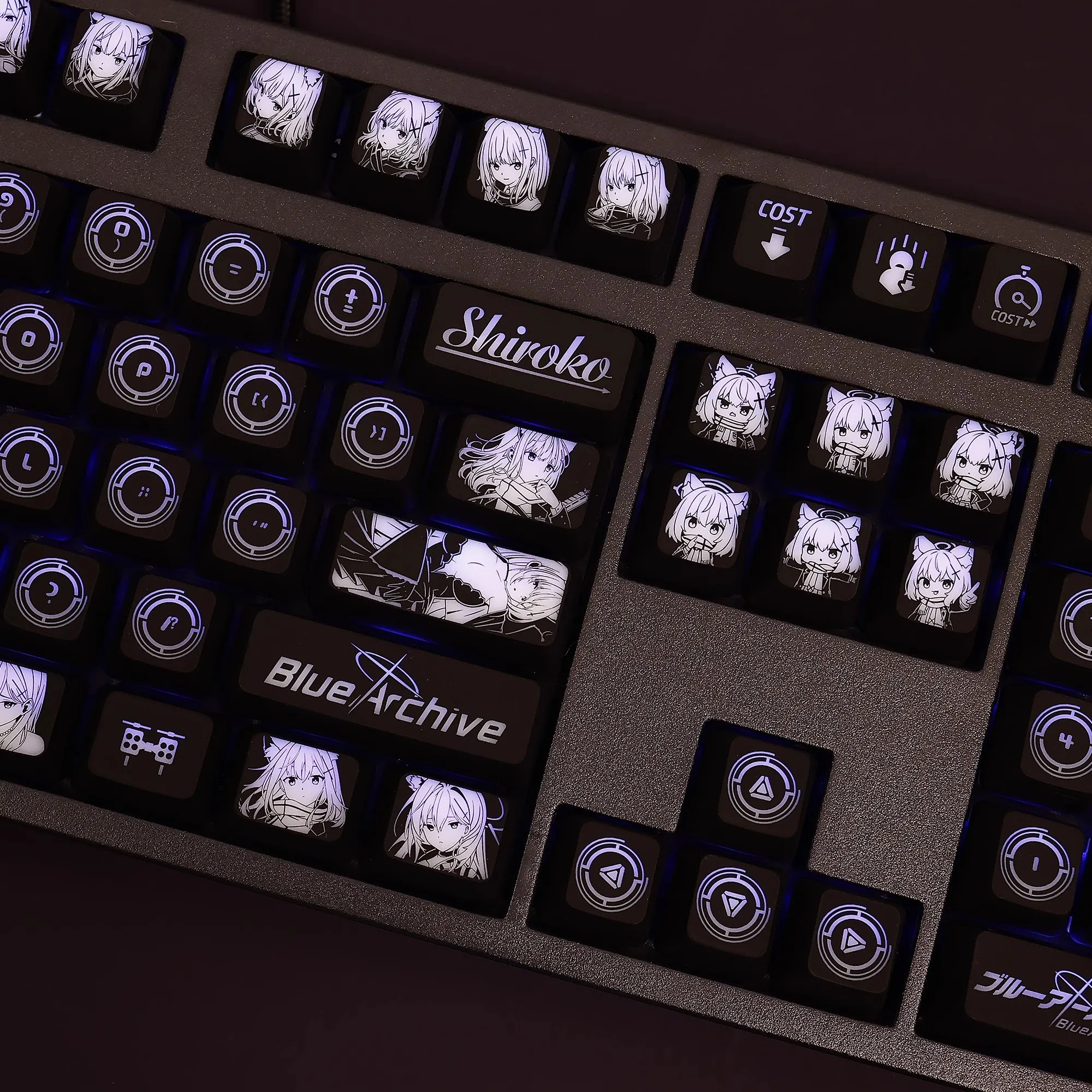 Teclas retroiluminadas para Logitech G610, Gpro X, Razer, BlackWidow, Huntsman, Corsair K70, K100, 1 Juego - imagen 4