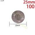 100pcs 25mm
