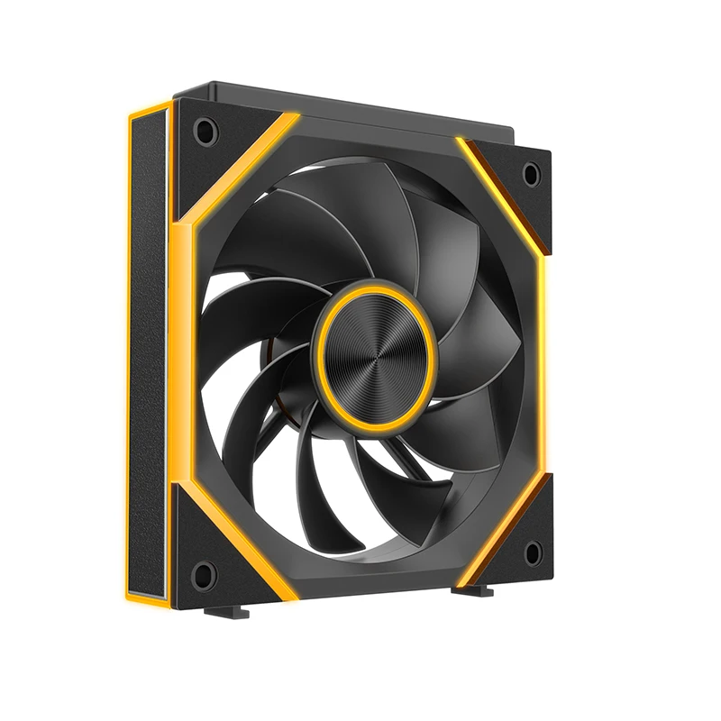 Star Brick P1 selva leopardo interestelar SE bloque de construcción ARGB ventilador Triple 12cm caja blanca 12025 ventilador de empalme - imagen 5