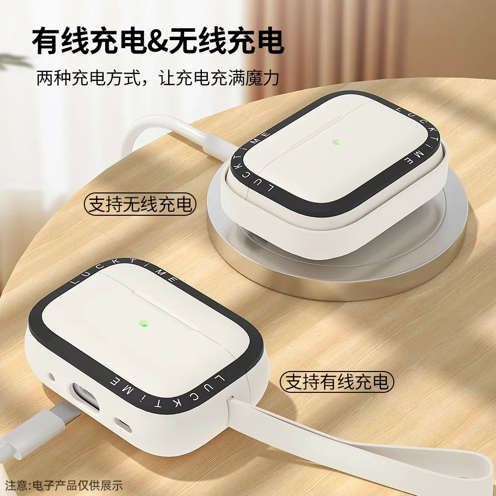 Fundas de silicona para auriculares Airpods 3, funda protectora para Apple Airpods Pro 2 Pro2, fundas para Airpods - imagen 2