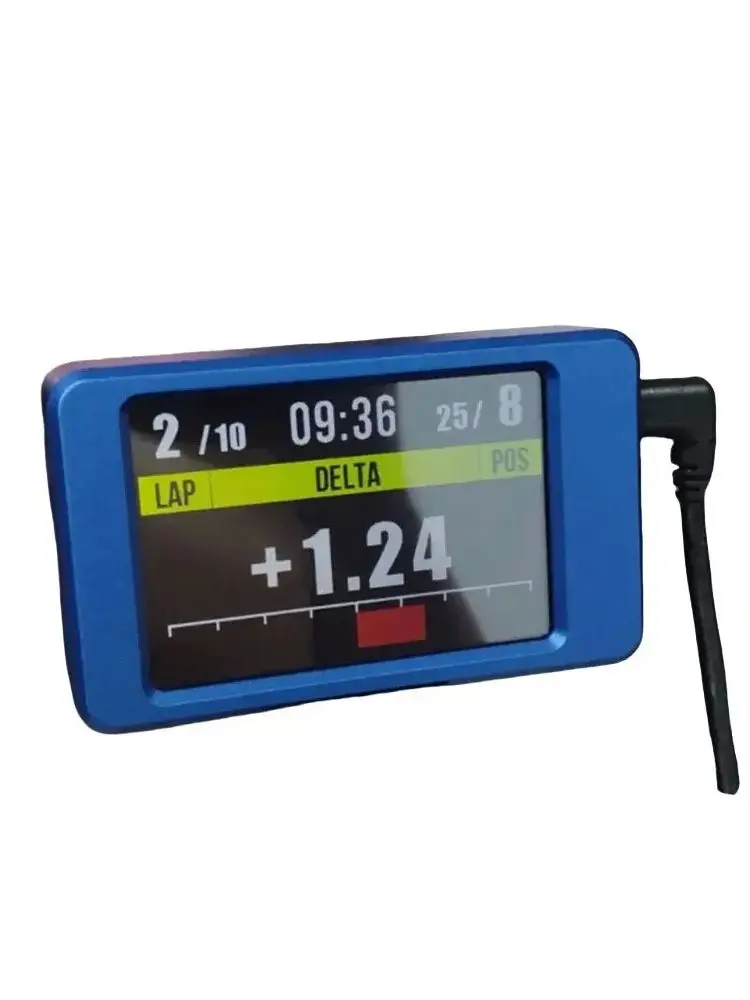 Temporizador de pantalla de velocidad de carreras Sim, juego de simulación, temporizador de carreras, perfil de aluminio para PC, USB, pantalla táctil de 3,5 pulgadas - imagen 4