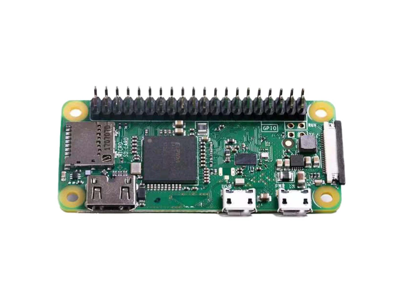 Raspberry Pi Zero WH, placa de desarrollo Mini Linux con cabezal, WiFi Bluetooth 4,1 de baja energía, compatible con HAT, cabezal de 40 pines