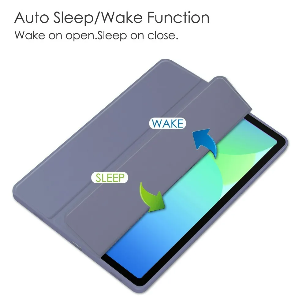 Para Samsung Galaxy Tab S10 FE 2025 SM-X520 X526B con estuche porta lápices para Galaxy Tab S10 FE / S9 FE funda para tableta de 10,9 pulgadas - imagen 2