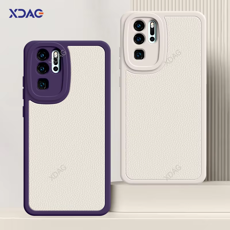 Funda de cuero suave a prueba de golpes para Huawei P30 Pro, P30Pro Lite, nueva edición, piel de cordero, trasera, Original, fundas para teléfono - imagen 2