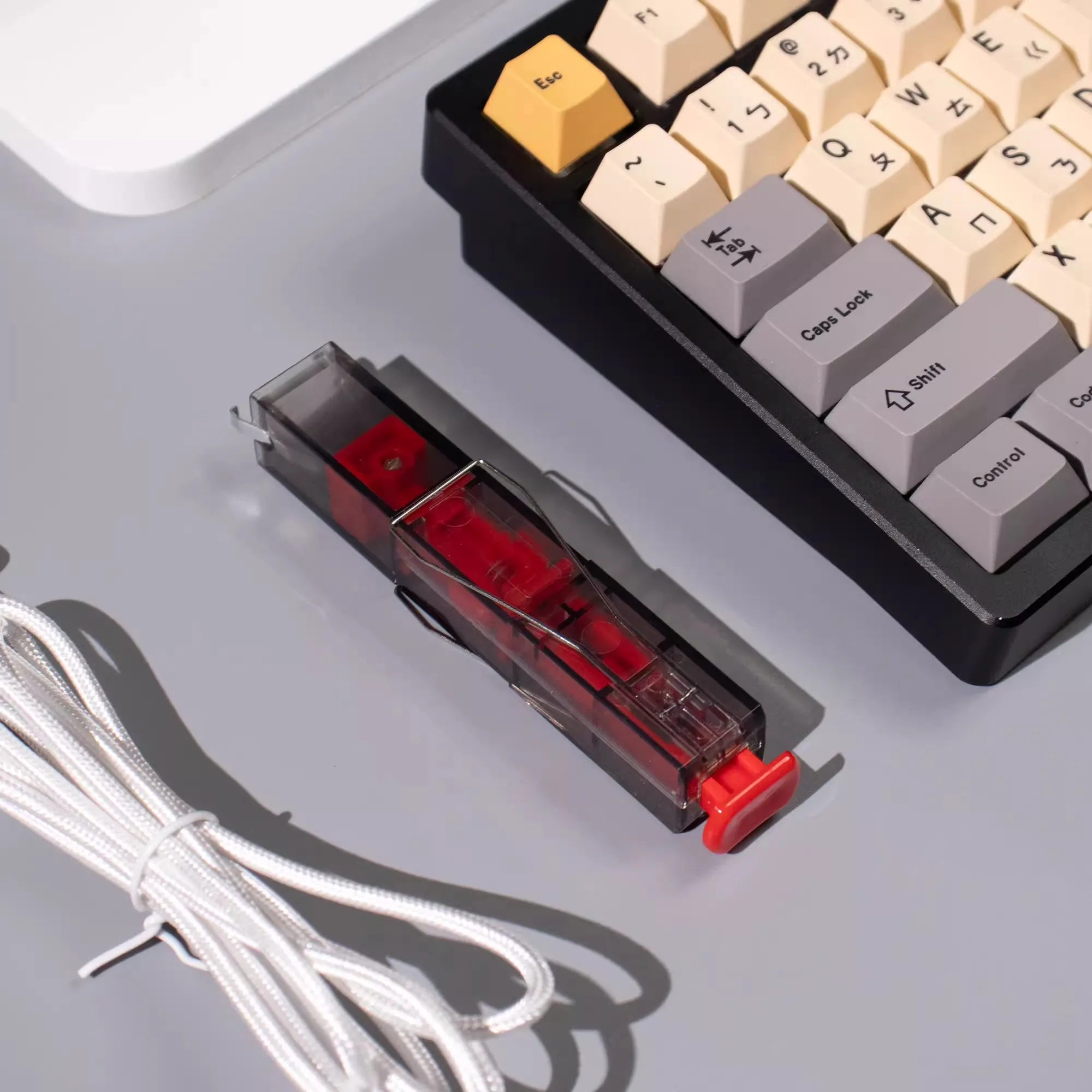 Extractor de teclas de teclado mecánico multiusos 2 en 1, Extractor de teclas Universal, Extractor de botones, accesorios para teclados - imagen 2