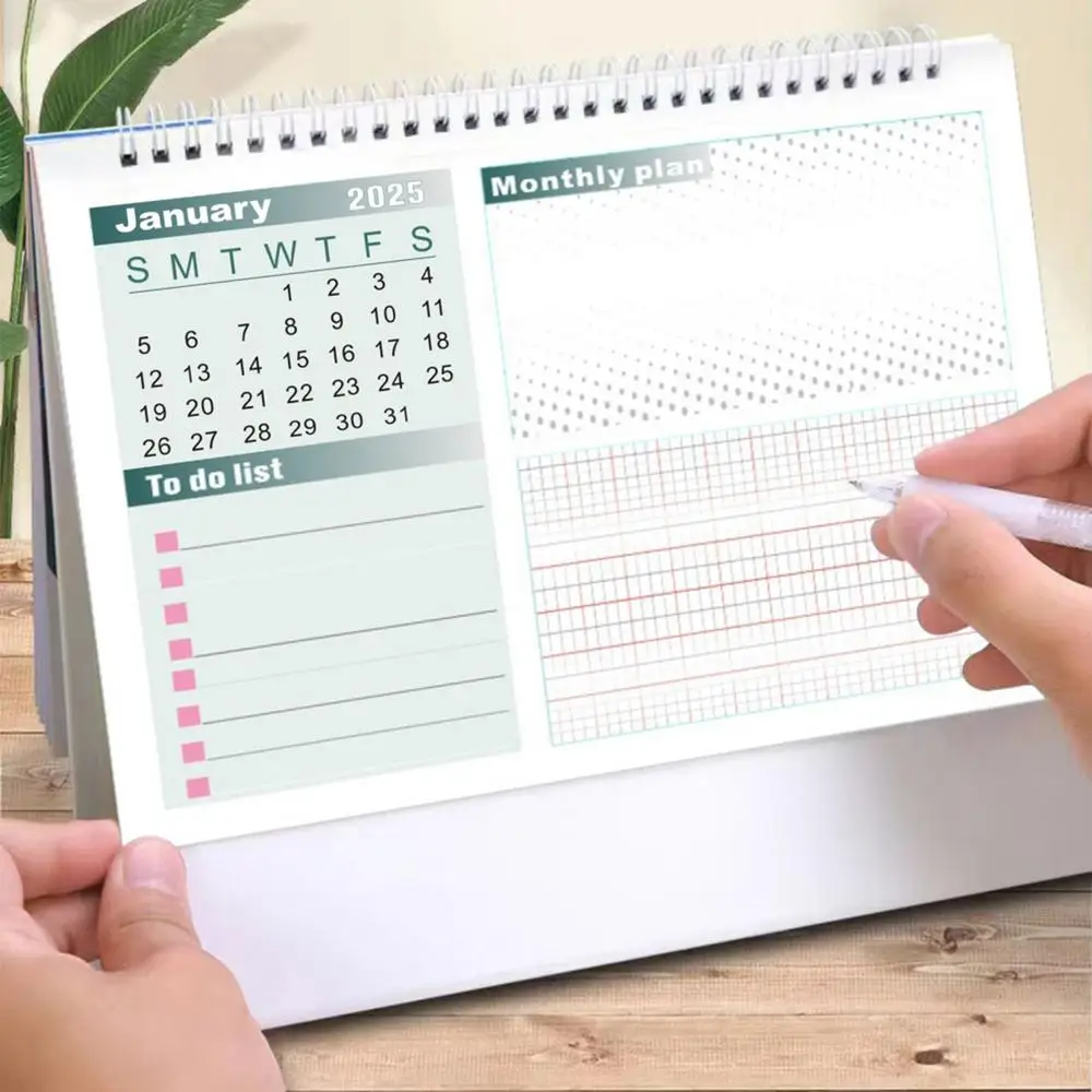 Un calendario con un bolígrafo