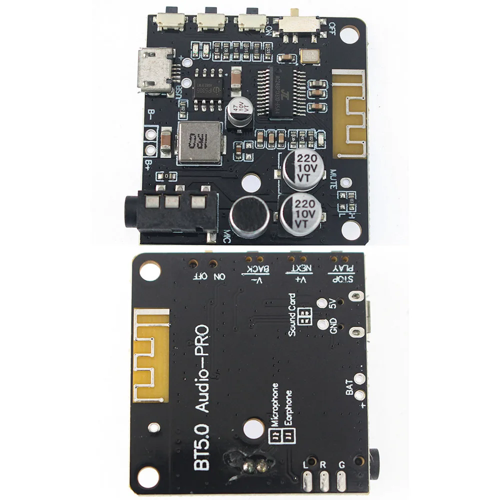 Placa receptora de Audio Bluetooth 4,1 5,0, placa decodificadora MP3 sin pérdidas, módulo de música estéreo inalámbrico 3,7-5V - imagen 5