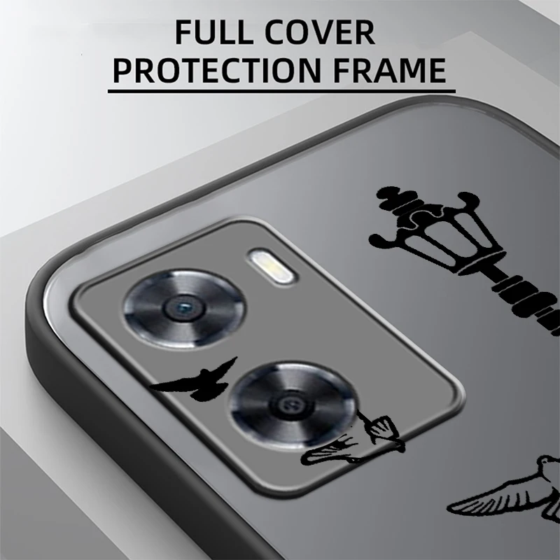 Lámpara de calle translúcida esmerilada para OPPO X5, X3, A54S, A5, A94, A16, A53S, A57, A74, A72, A96, A98, A78, 5G - imagen 4