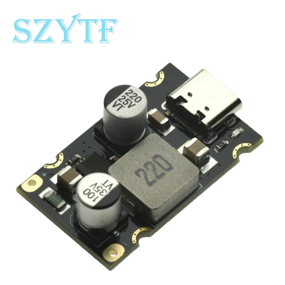 Módulo reductor PD65W Módulo de carga rápida Tipo-C DC8-32V 3.25A Interfaz PD3.1 PPS Carga rápida QC3.0 SCP - imagen 2